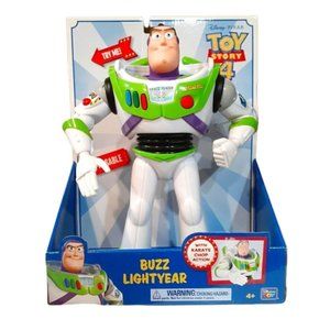 Buzz Lightyear karate chop figurine